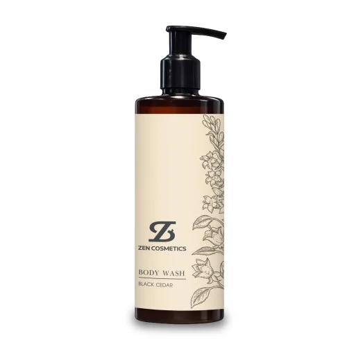ZEN COSMETICS, BODY WASH BLACK CEDAR